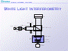 WHITE LIGHT INTERFEROMETRY