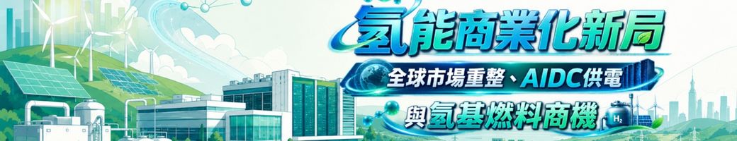 氫能商業化新局：全球市場重整、AIDC供電與氫基燃料商機線上研討會